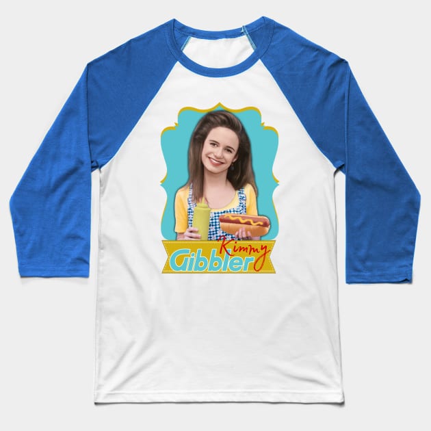 Full House - Kimmy Gibbler Baseball T-Shirt by Indecent Designs